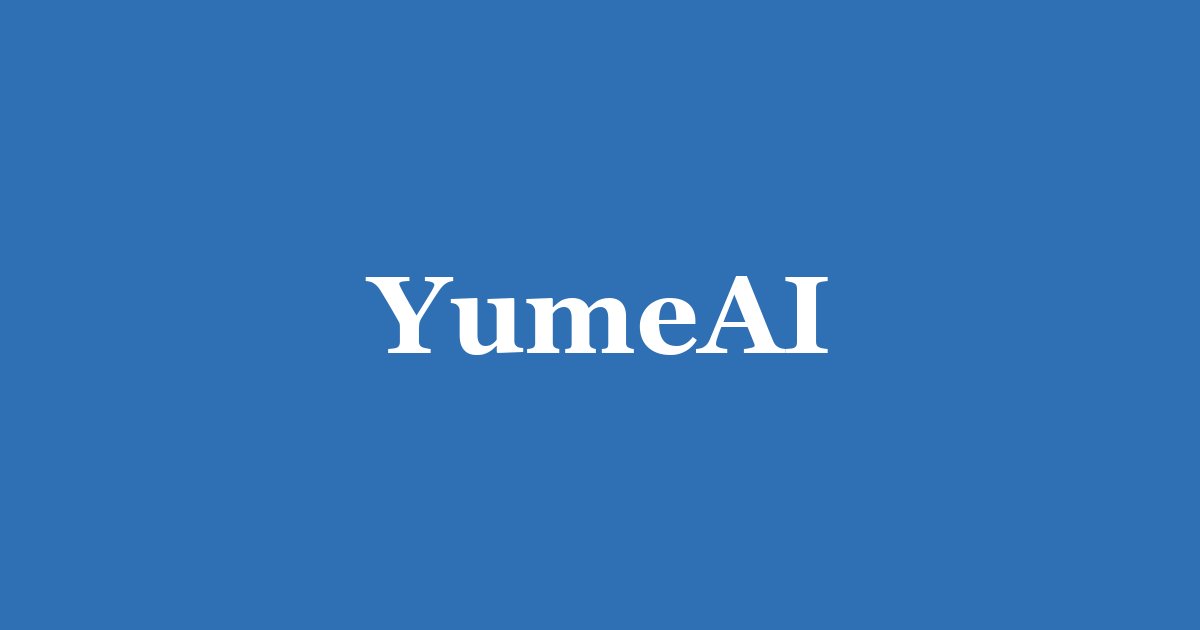 YumeAI preview